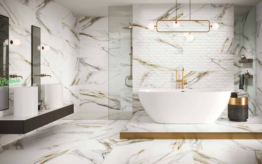 Italgraniti Marble Experience Calacatta Gold marmuro imitacijos plytelė