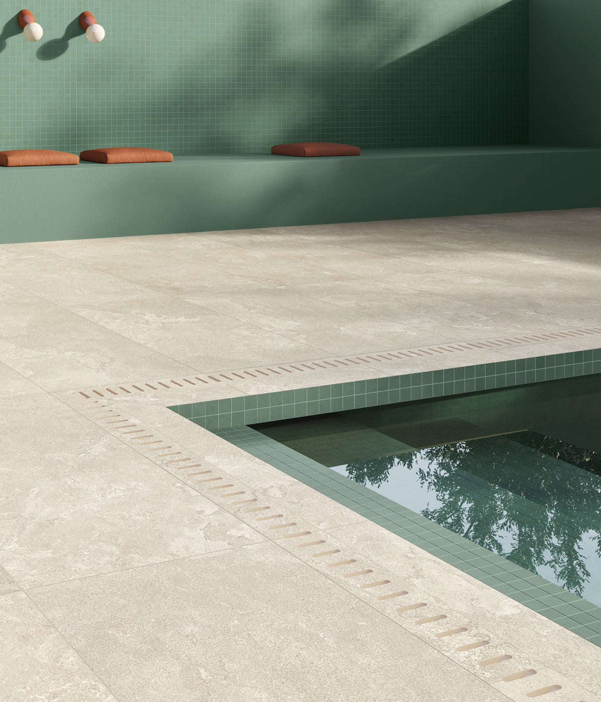 Italgraniti Dorset Beige Cross Cut akmens imitacijos plytelė