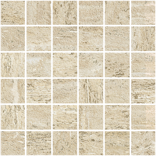 Italgraniti I Travertini Mosaic Beige Vein Cut